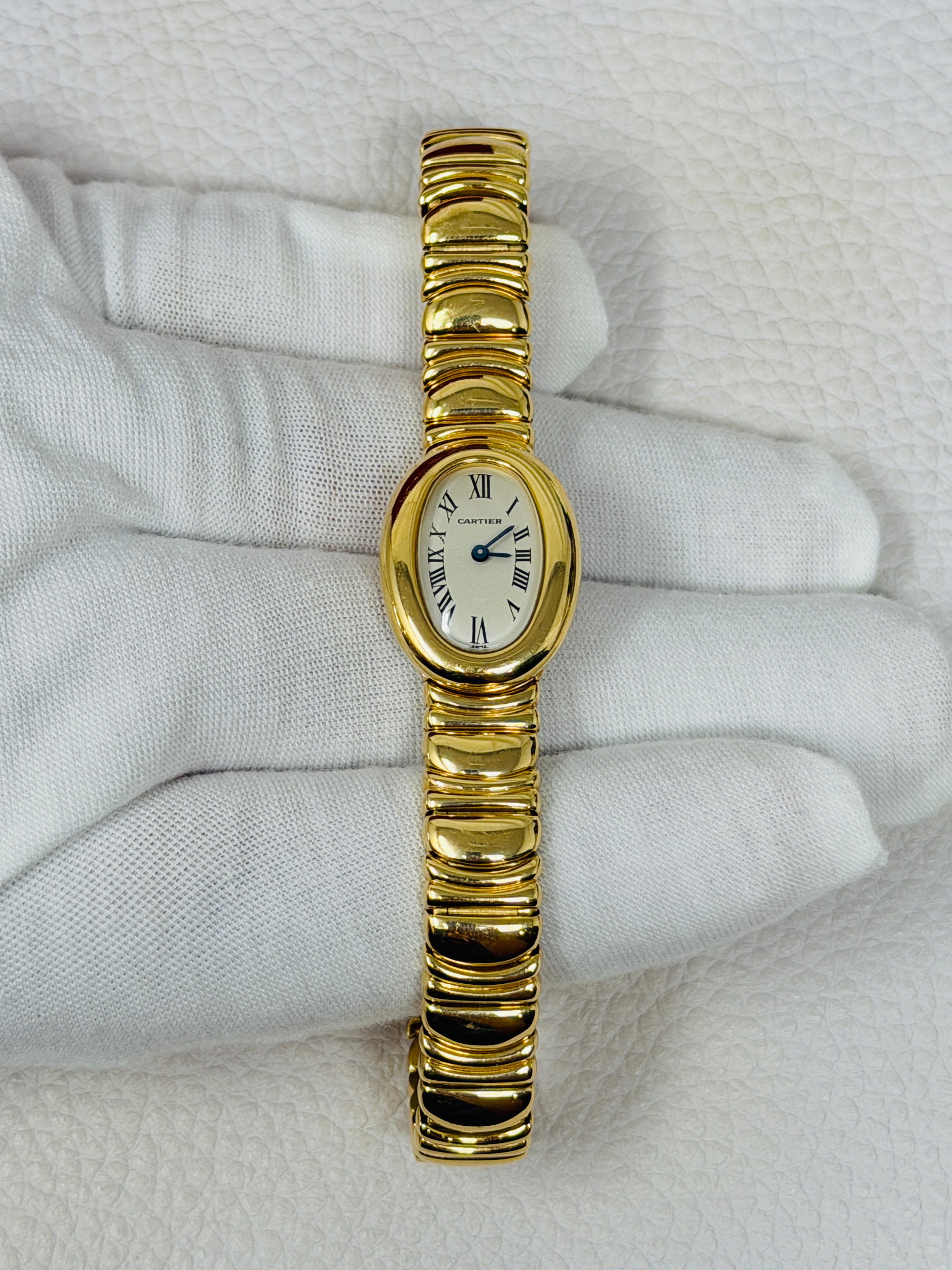 Cartier Baignoire Mini 18K Yellow Gold Ref.1960