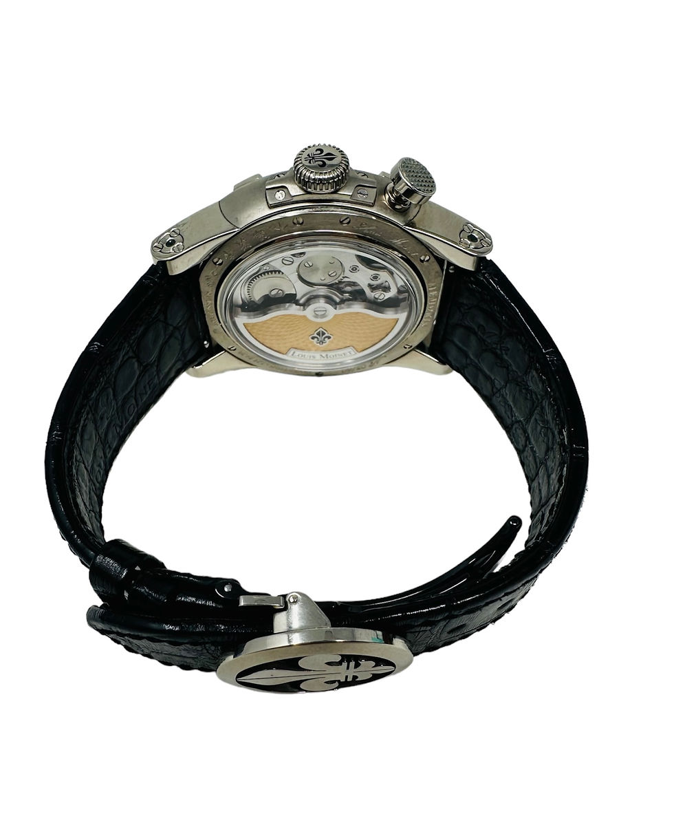 Thumbnail: Louis Moinet Memoris 18k White Gold Limited Edition 60 Pieces LM- 54.70.80