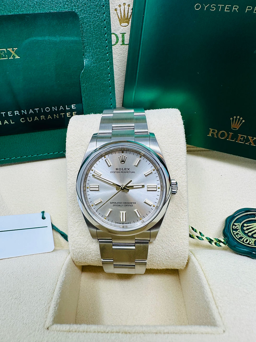 Rolex Oyster Perpetual Stainless Steel 36MM 126000 Complete Set Unworn