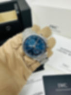 Thumbnail: IWC Portugieser Yacht Club Chronograph Blue Dial Stainless Steel IW390701