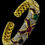 Thumbnail: 18K Yellow Gold Multi-Gemstone & Diamond Bangle