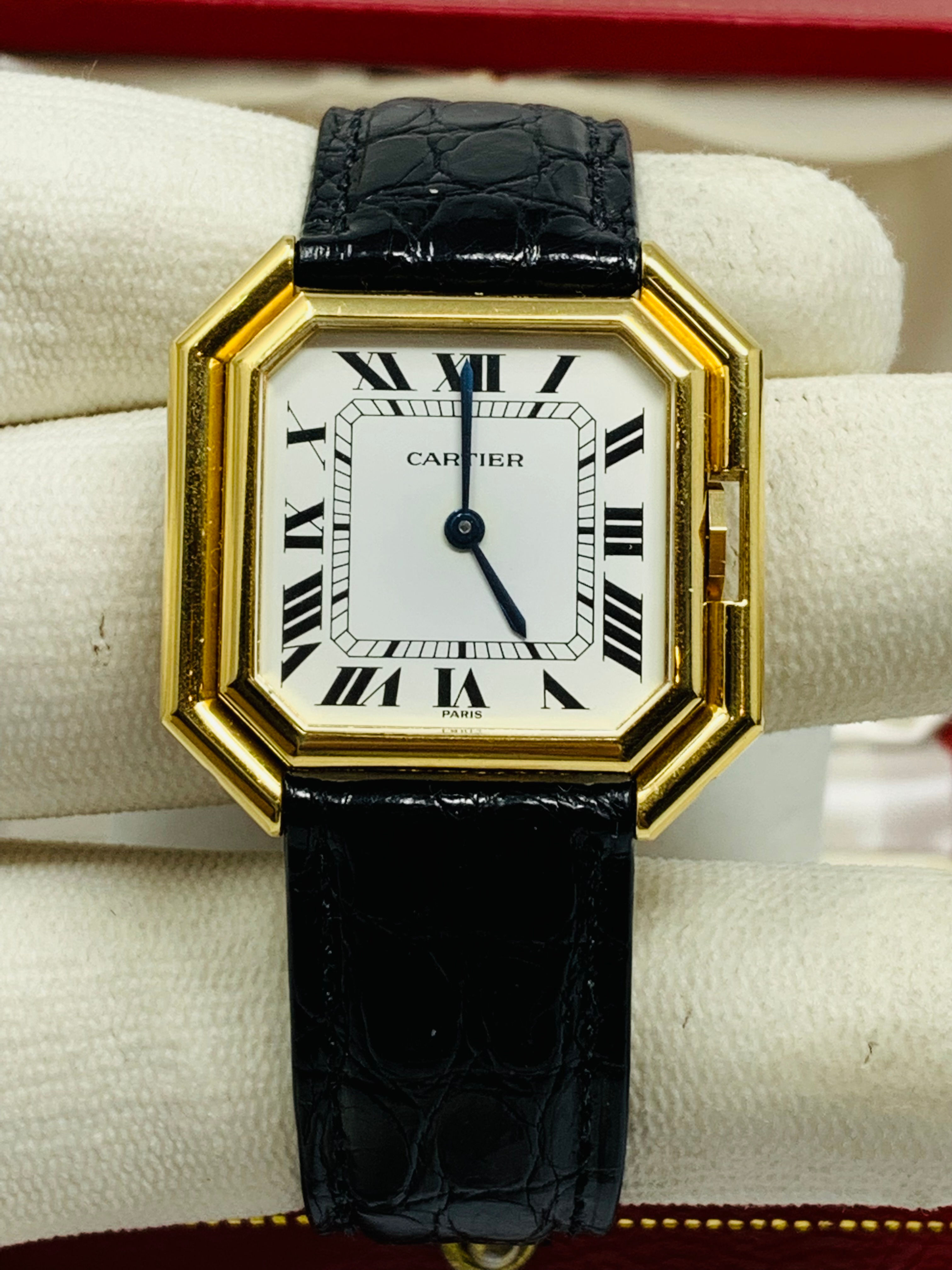 Cartier Vintage Ceinture Automatic Yellow Gold