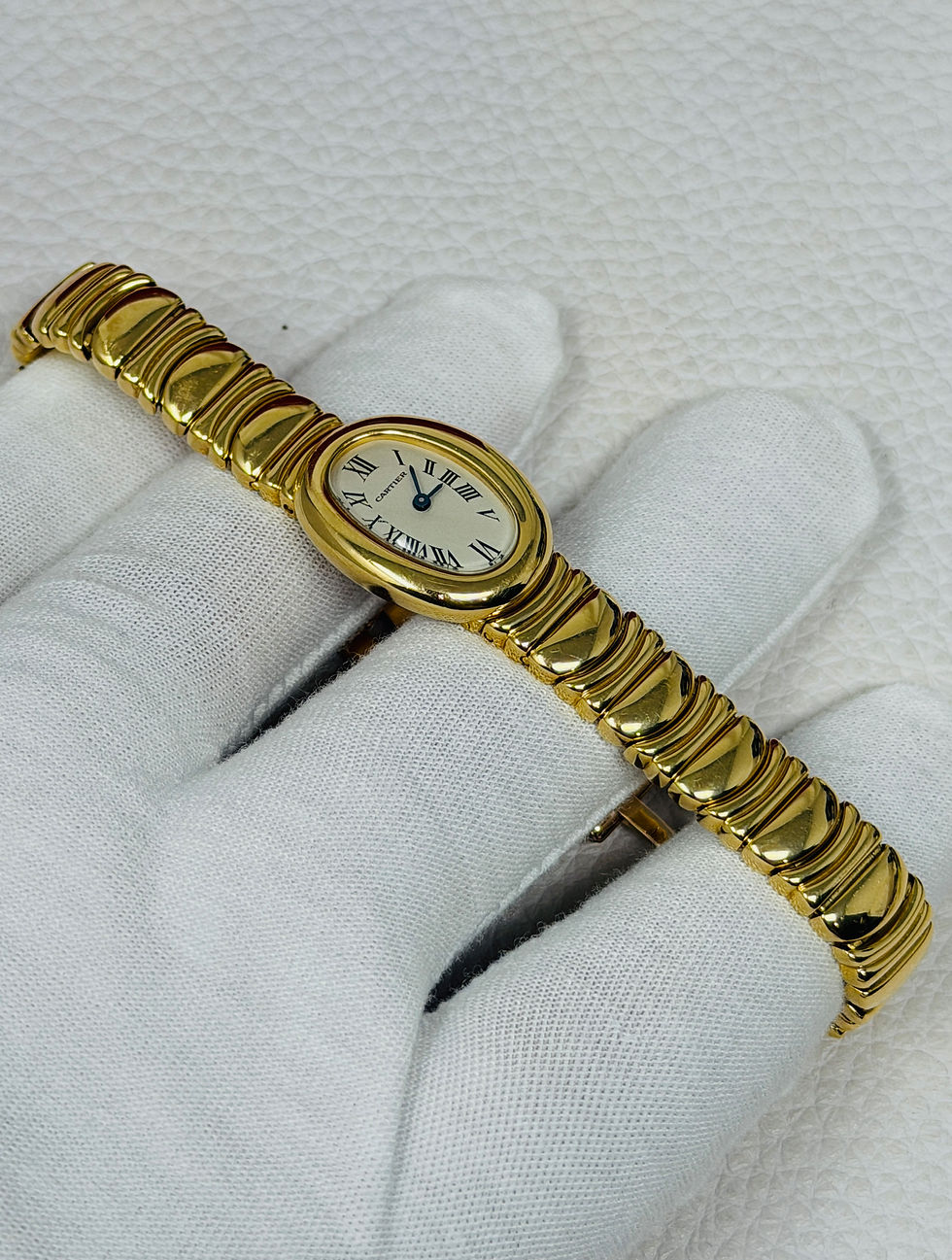 Thumbnail: Cartier Baignoire Mini 18K Yellow Gold Ref.1960