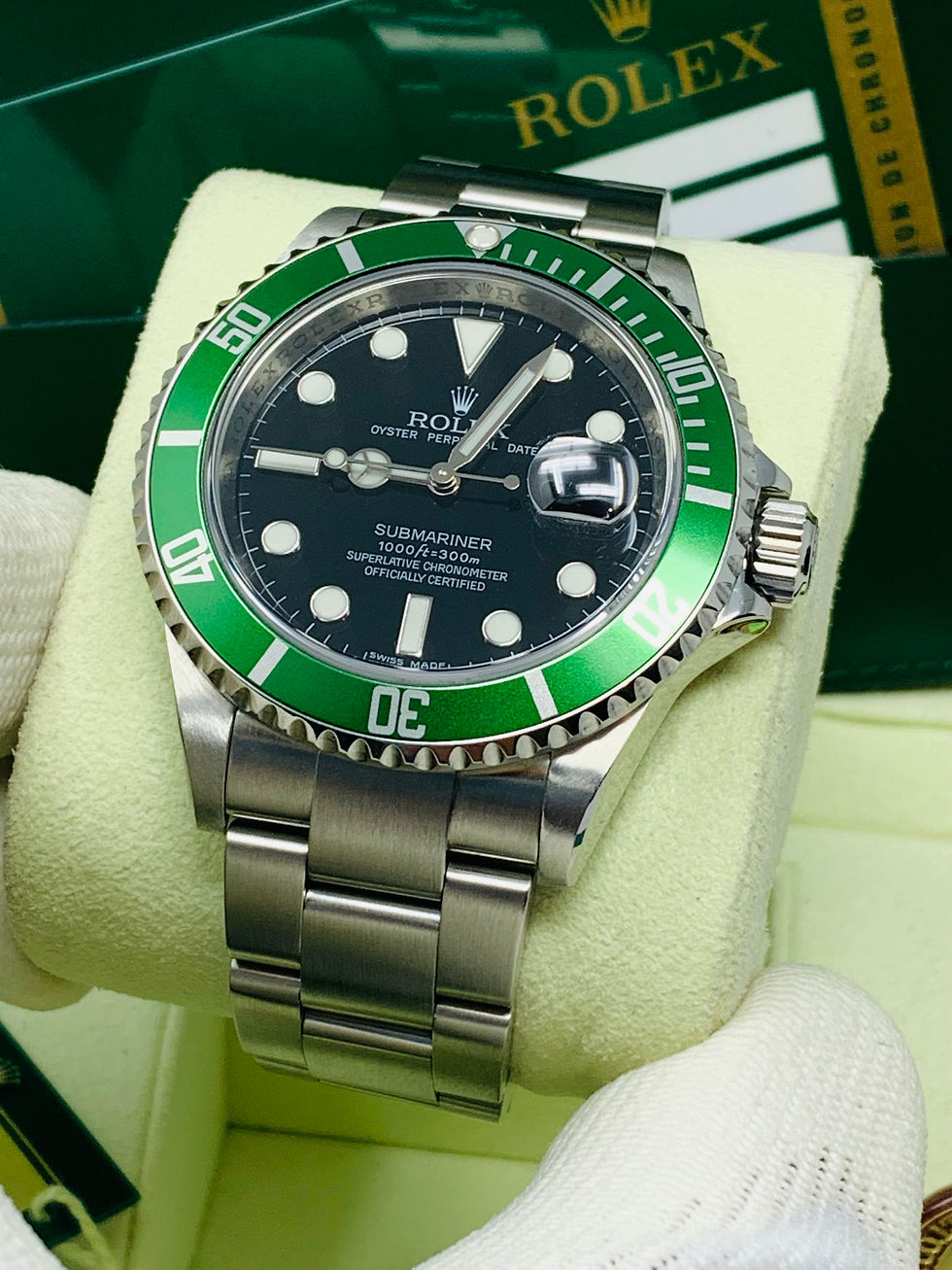 Thumbnail: Rolex Submariner 50th Anniversary "Kermit" 40MM V Serial
