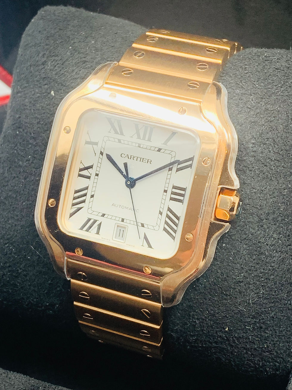 Thumbnail: Cartier Santos de Cartier Rose Gold Ref. CRWGSA0018