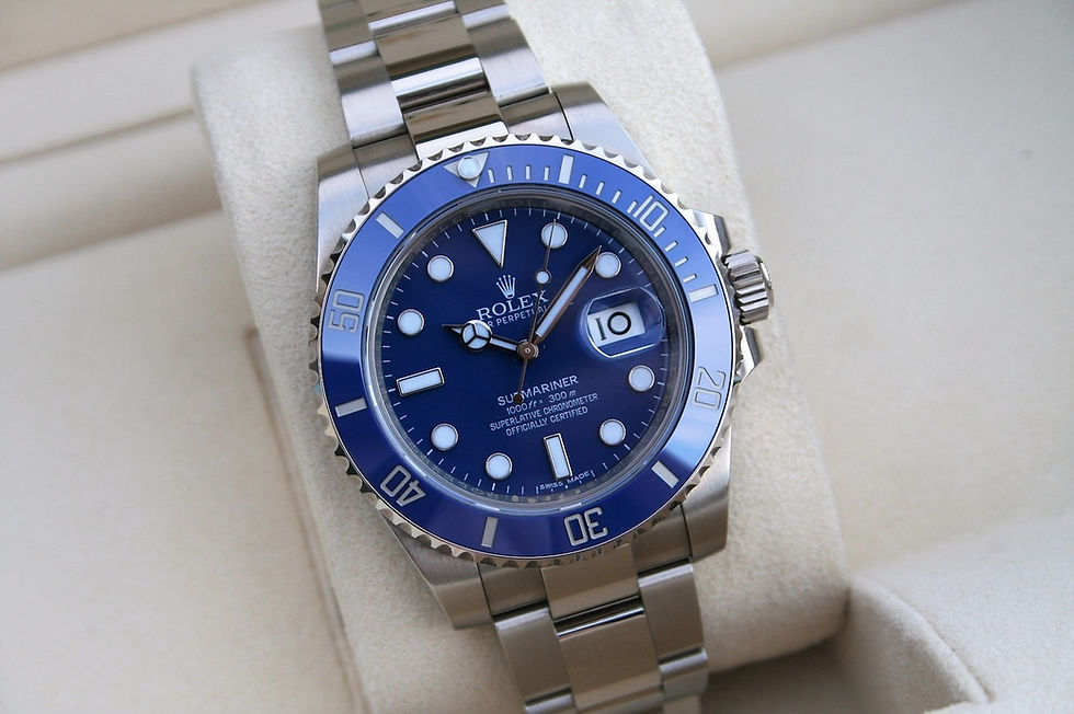 Thumbnail: Rolex Submariner Blue Ceramic "Smurf" White Gold Ref. 116619