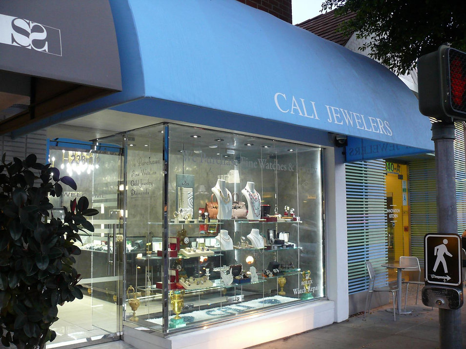 Cali Jewelers Store Front located in Beverly Hills