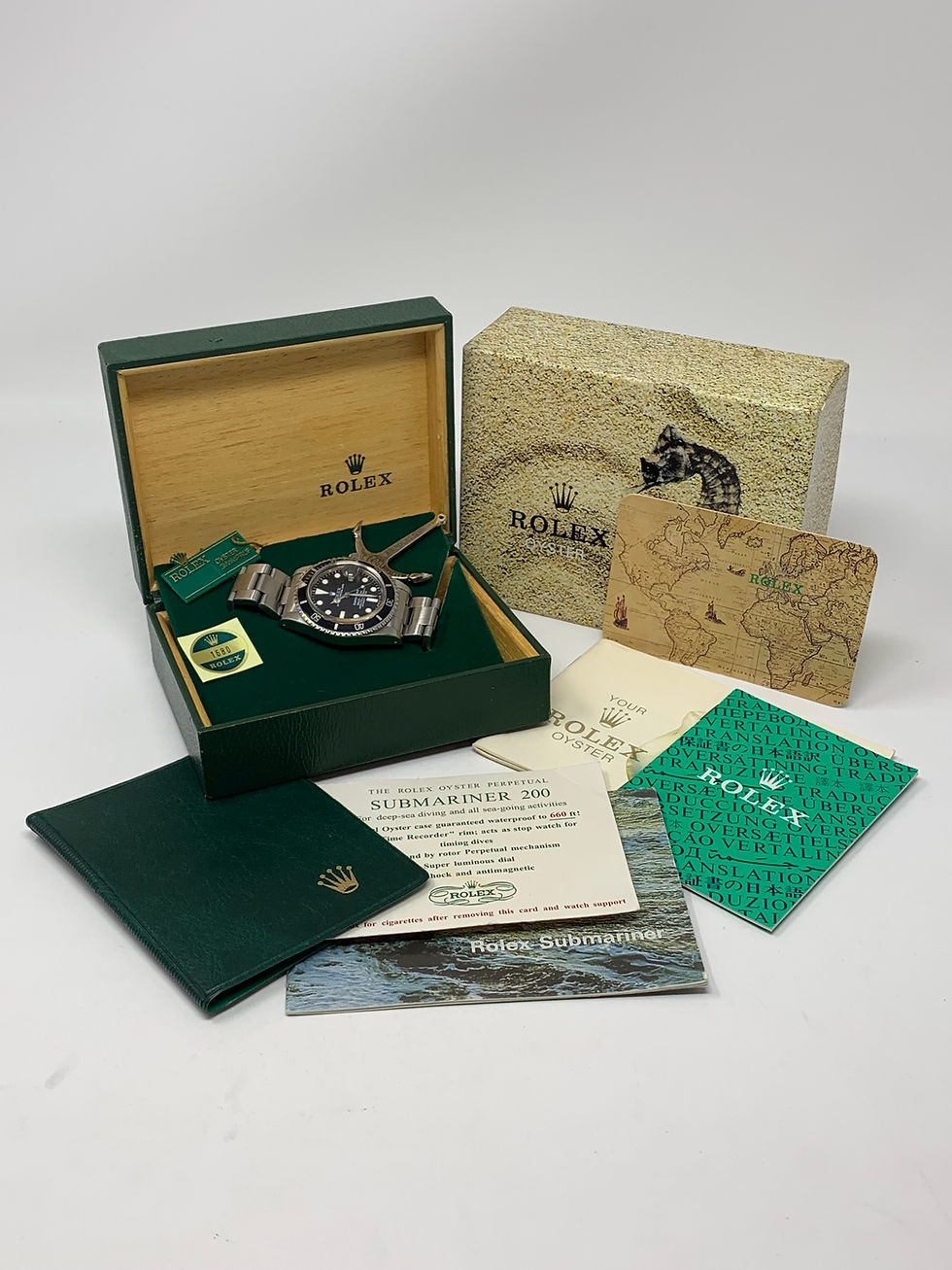 Thumbnail: Rolex Submariner 1680 40MM With Original box and Booklets "ONE OWNER"