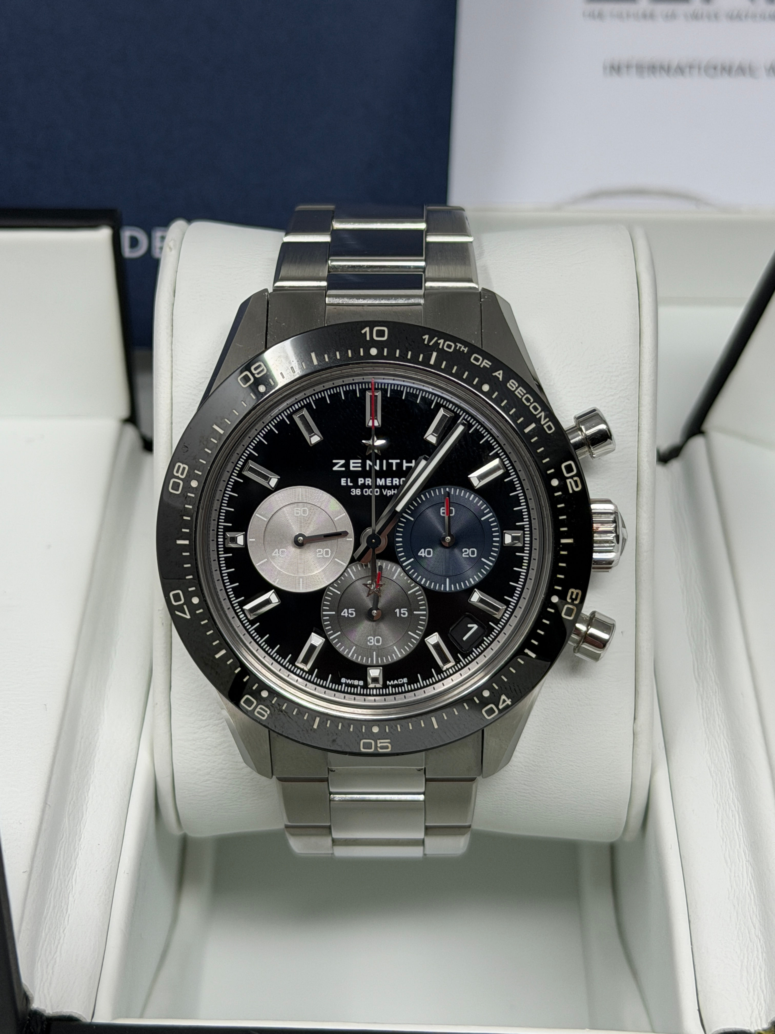 Zenith Chronomaster Sport Watch 03.3100.3600/21.M3100 Box & Papers