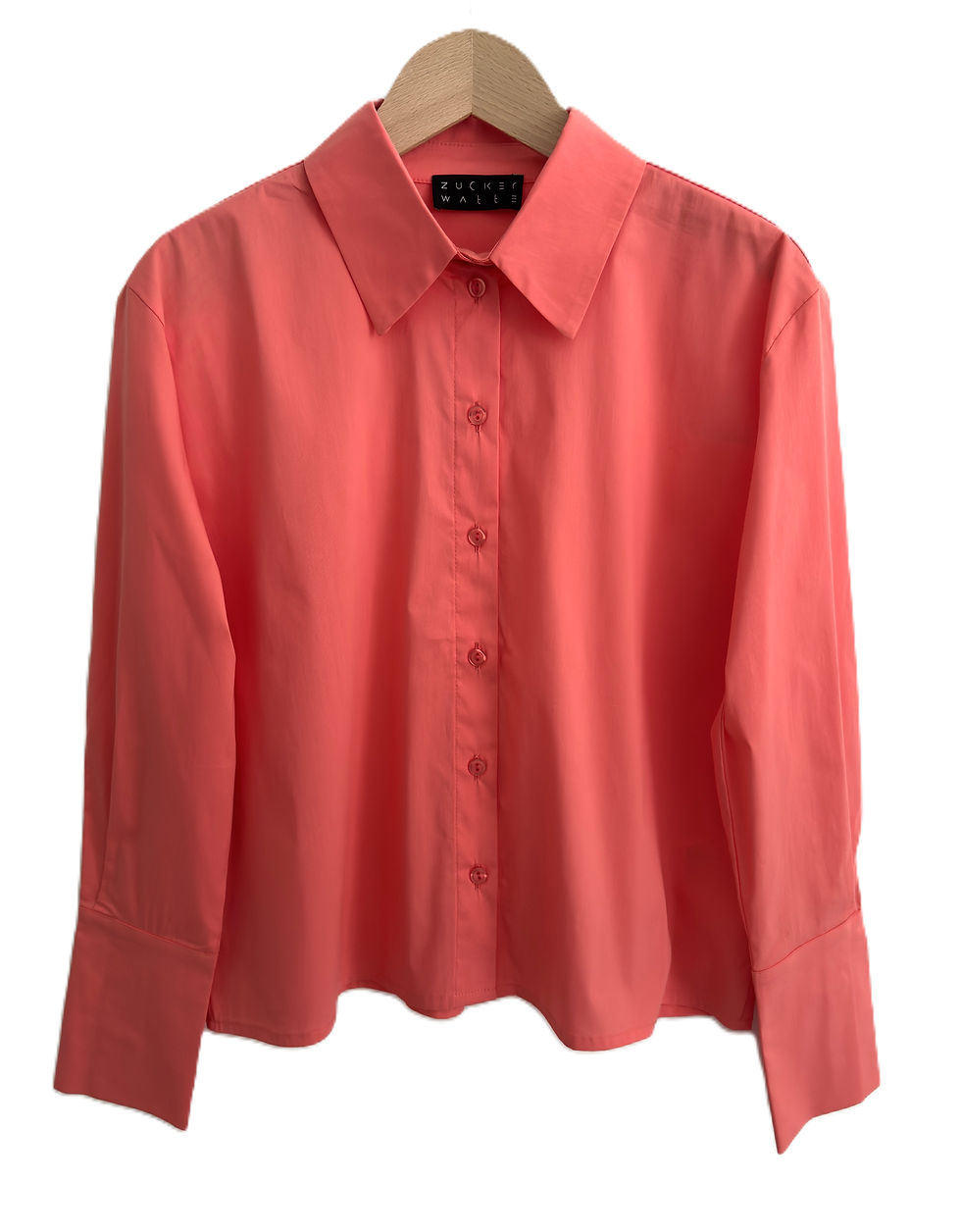 Miniaturbild: Zuckerwatte Hemdbluse Baumwolle Stretch
