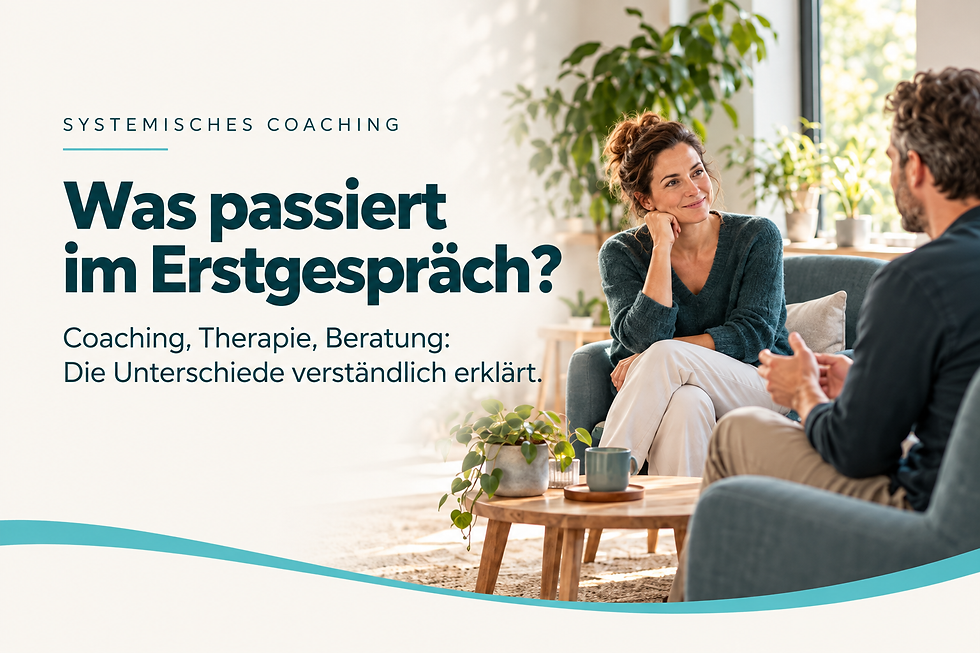 Systemisches Coaching: Was passiert eigentlich im Erstgespräch?