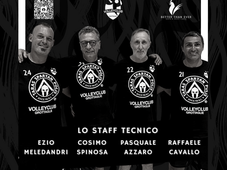 Volley Club Grottaglie, presentato lo staff tecnico della Serie B