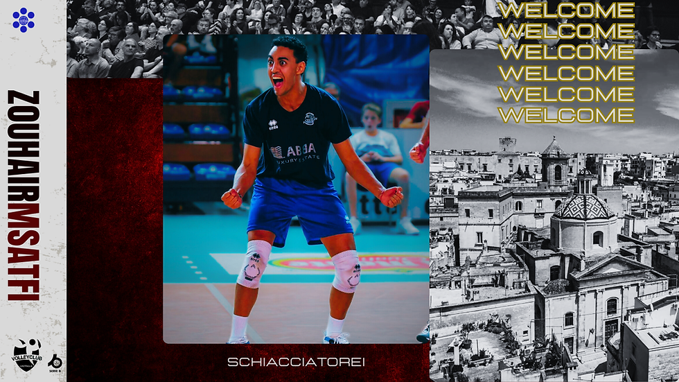 Zouhair Msatfi si unisce al Volley Club Grottaglie