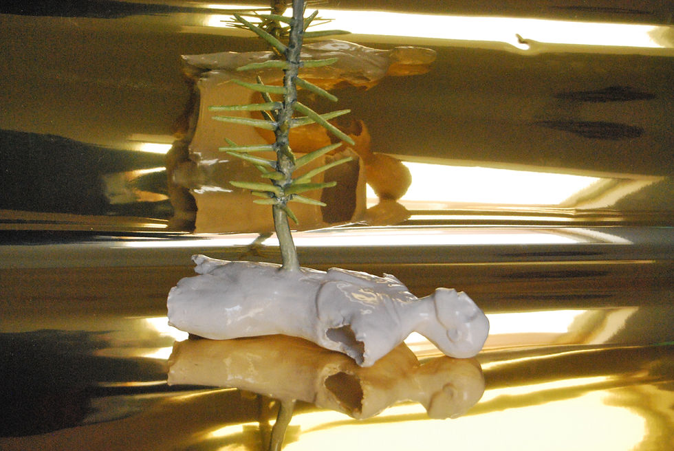 Gold Life Flows from the Belly, 2014