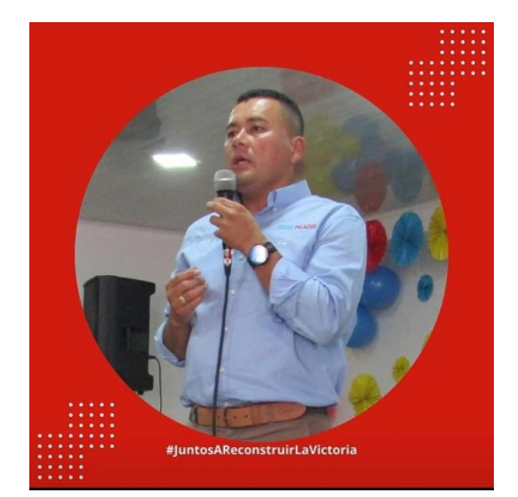 Fuente: Imagen tomada de la cuenta personal de Facebook de Cesar Palacios