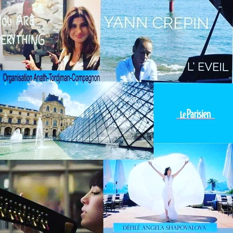 Yann CREPIN joue pour l 'ambassadeur de Chine au carrousel du Louvre à l 'occasion des Jeux artistiques !