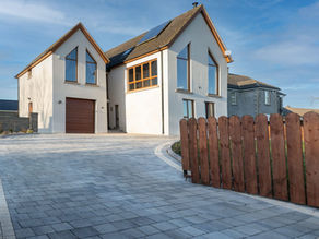 Eagle Valley Landscaping professional driveway installation.