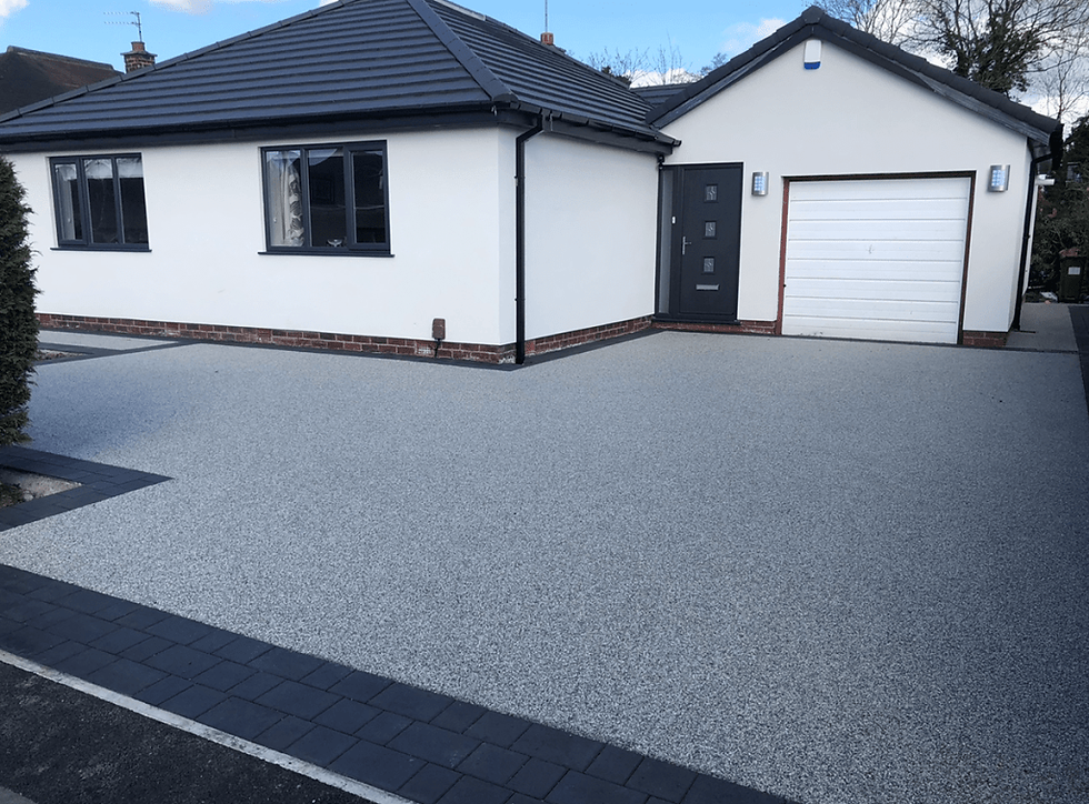 Eagle Valley Landscaping resin driveway installation Glasgow
