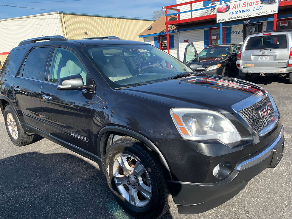 Thumbnail: 2008 GMC ACCADIA    BLACK