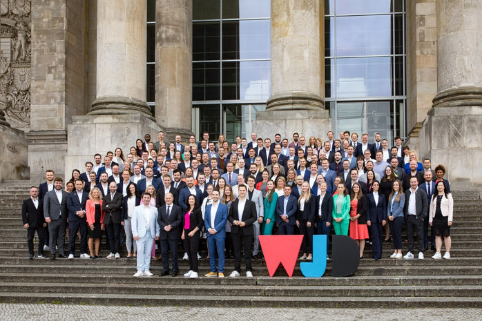 Im Bundestag als junger Unternehmer