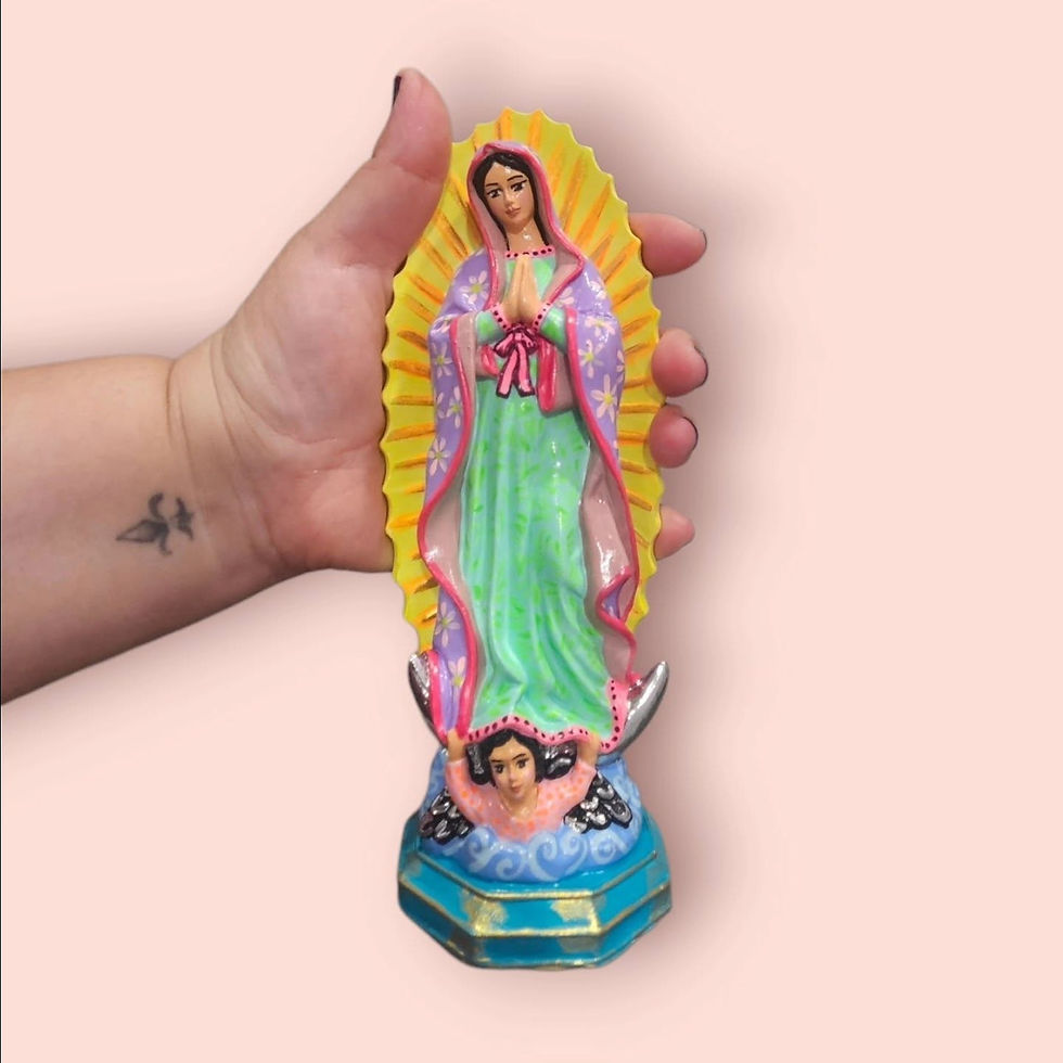 Miniatura: Guadalupe manto de flores