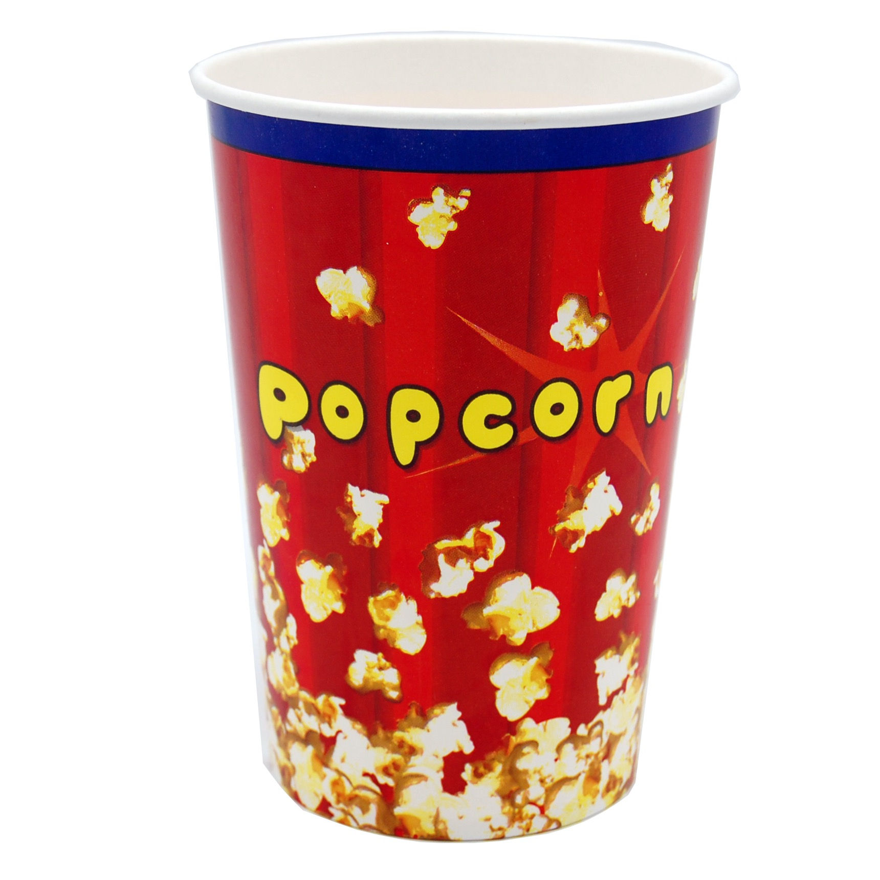 Popcornbeger 1,4 liter - 50 stk.
