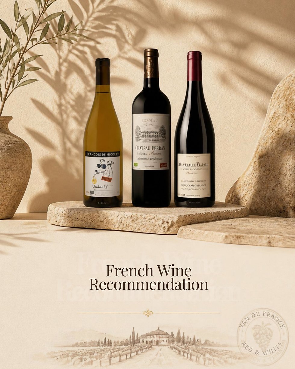 เสน่ห์แห่งไวน์ฝรั่งเศส (French Wine): ทำความรู้จักเอกลักษณ์ที่โดดเด่น พร้อม 3 ไวน์แนะนำที่คุณไม่ควรพลาด