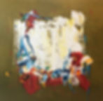 Bouncing Off the Walls 30x30 Oil on Canvas