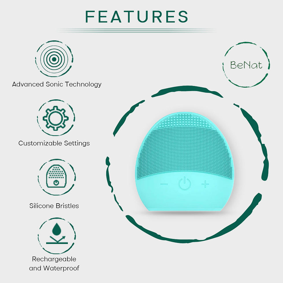 Miniatura: Rechargeable Facial Cleansing Brush