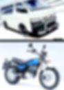 Vans and Motorcycle for Rent