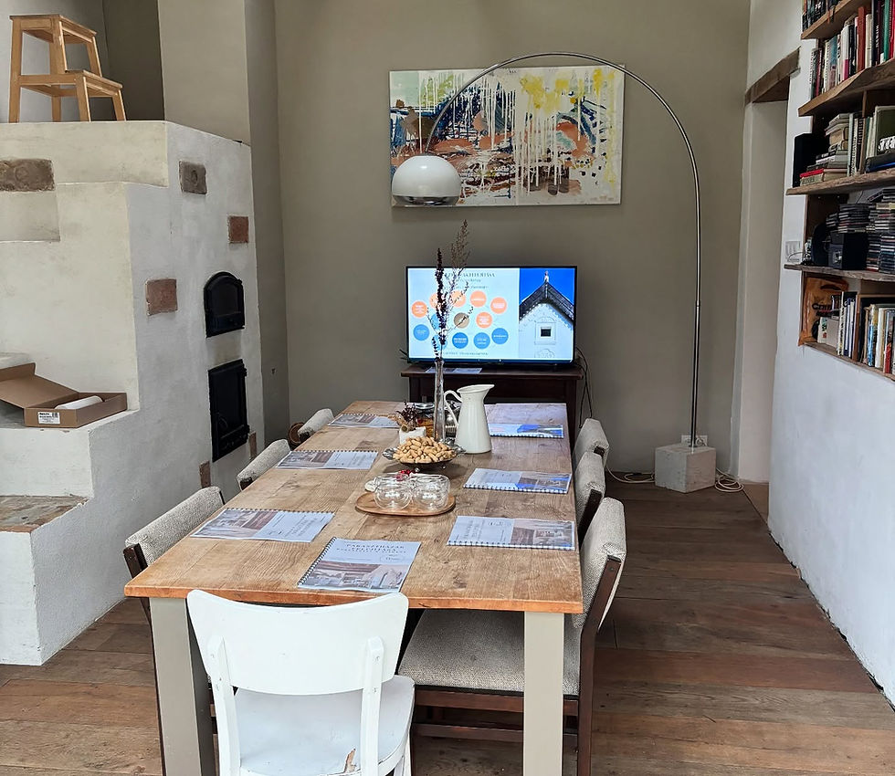 Parasztházak felújítása workshop Paller Eszterrel