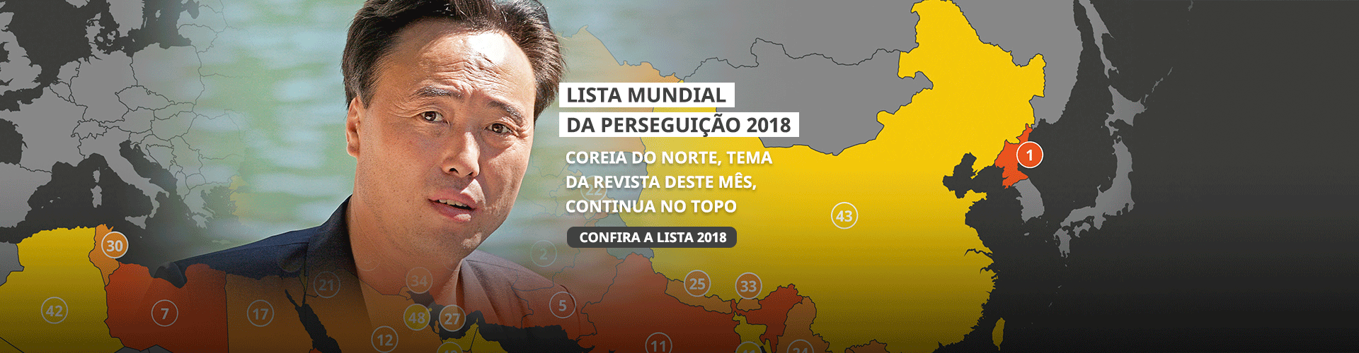 LISTA MUNDIAL DA PERSEGUIÇÃO CRISTÃ 2018