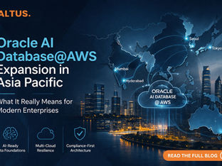 Oracle AI Database@AWS Expansion in Asia Pacific: What It Means for Modern Enterprise Architecture