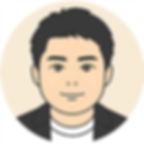 管理者の川満の顔イラスト