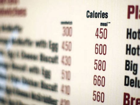 Does the public agree? The new addition of calories on menus