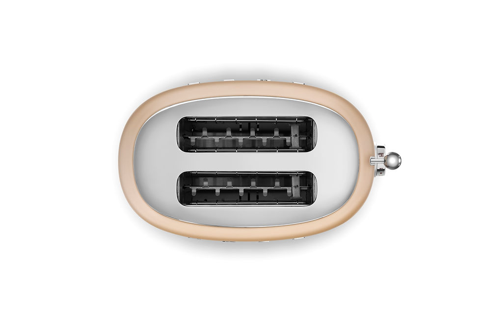 Miniaturbild: SMEG Toaster Champagne Matt TSF01CHMEU