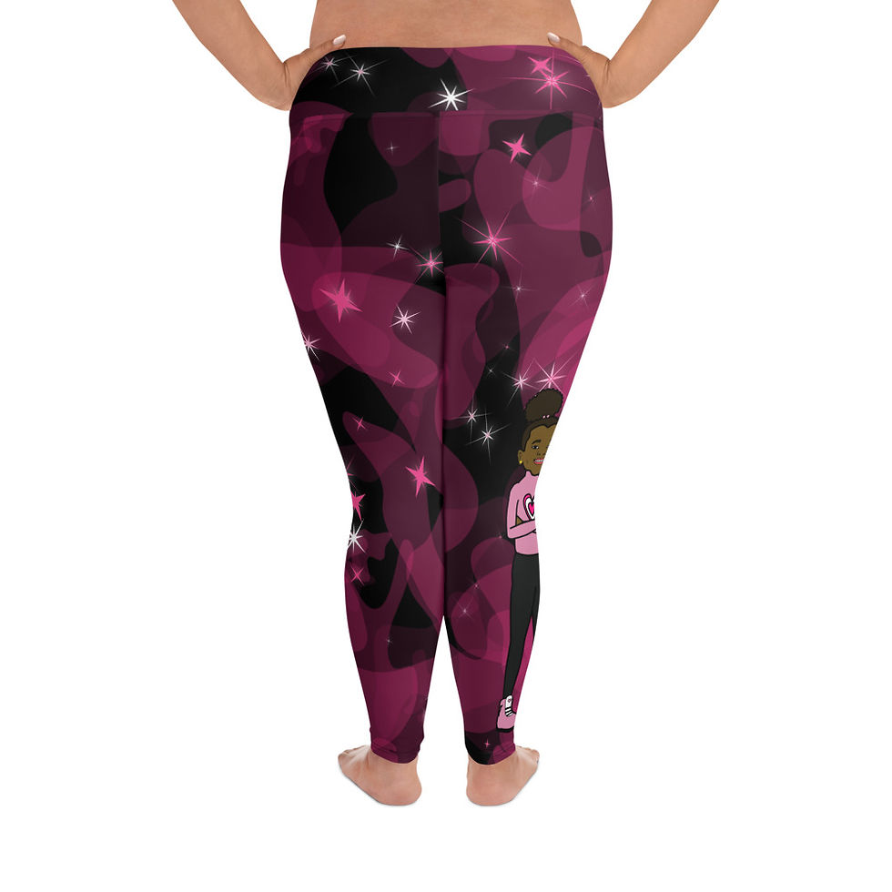 Thumbnail: Sanaa Black Leggings (Plus Size)