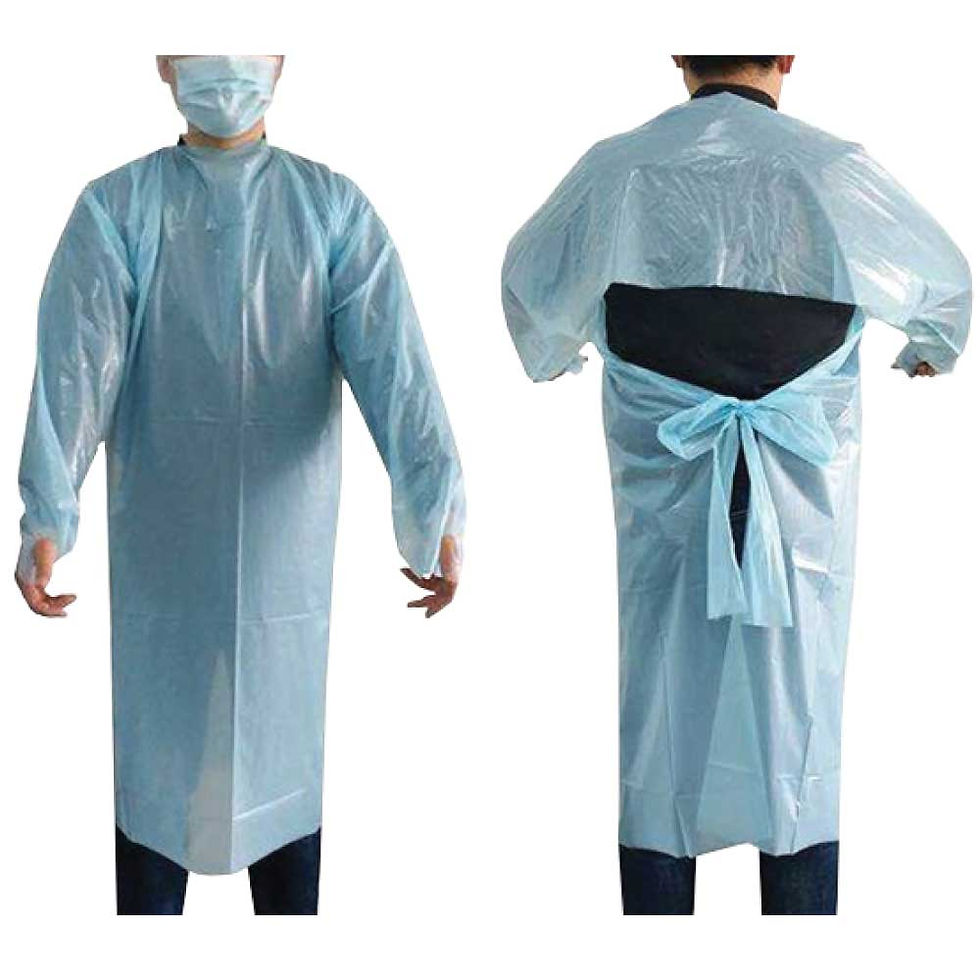 CPE GOWN 100PCS/CARTON