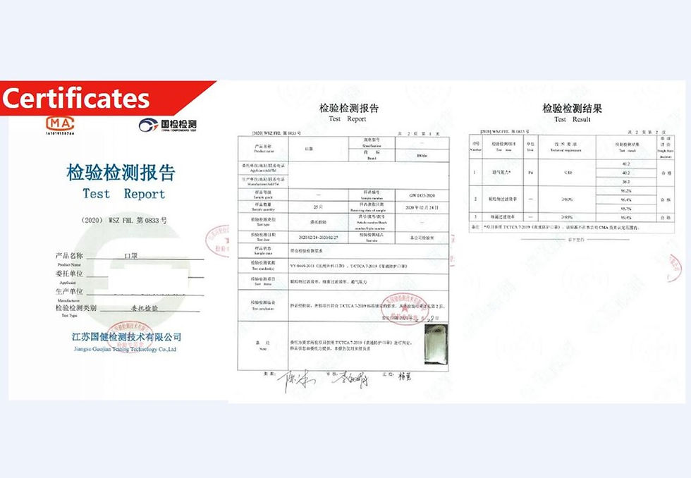 Thumbnail: 3 PLY PROTECTIVE FACE MASK SURGICAL GRADE 40BOXES/CARTON