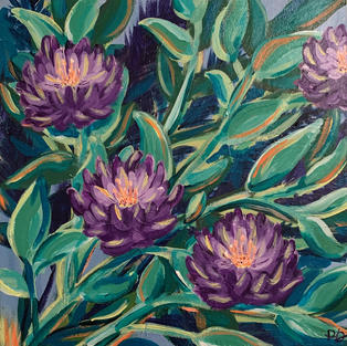 "We Will Bloom Again", Paige Dickey (Acrylic on Canvas)