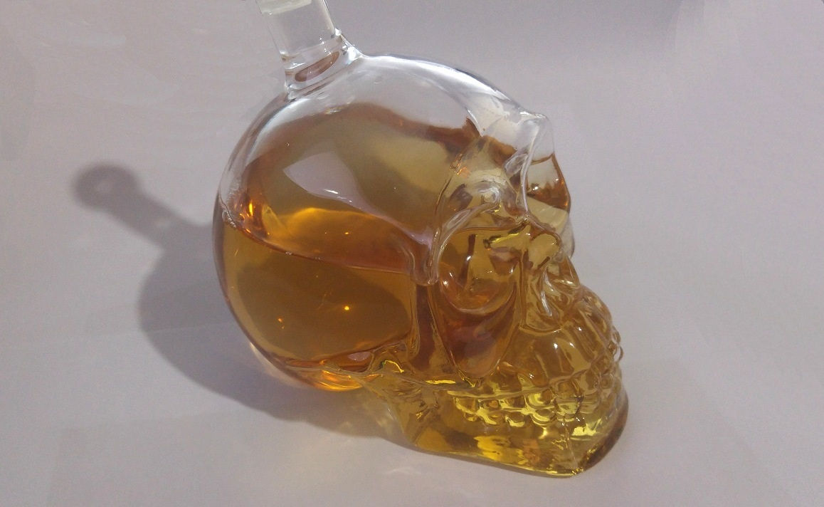 Botella de Calavera 1000 ml (1 Lt)