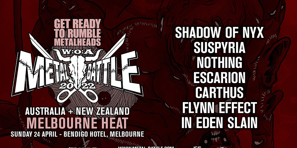 Wacken Metal Battle Australia 2022 - The Bendigo Hotel - Melbourne
