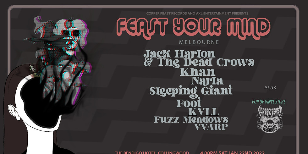 **POSTPONED** FEAST YOUR MIND - Melbourne