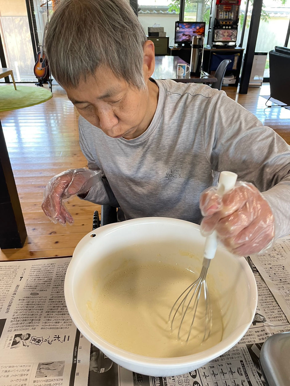 おやつ作り
