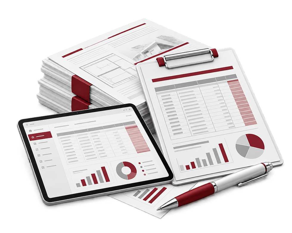Propuesta financiera con tablet y documentos.png