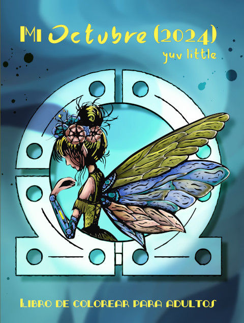 Sumérgete en un mundo de tranquilidad y creatividad con "Mi Inktober (2024)", un libro de colorear especialmente diseñado para ayudarte a desconectar, relajarte y encontrar momentos de paz en tu día.

Este libro único presenta dibujos originales creados a mano por yuv little para Inktober del 2024, que combinan creatividad, fanart y escenas inspiradoras para despertar tu imaginación. Cada página está diseñada acorde a los temas del reto otoñal de este año, úsalas para estimular la concentración y aliviar el estrés mientras das vida a cada obra con tus colores favoritos.