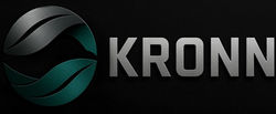 Kronn logo com simbolo lateral