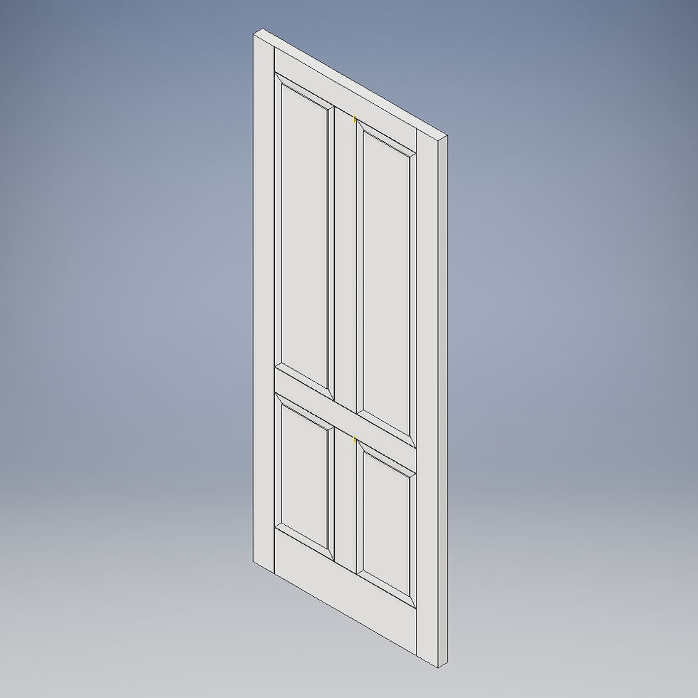 4 Panel Effect Door