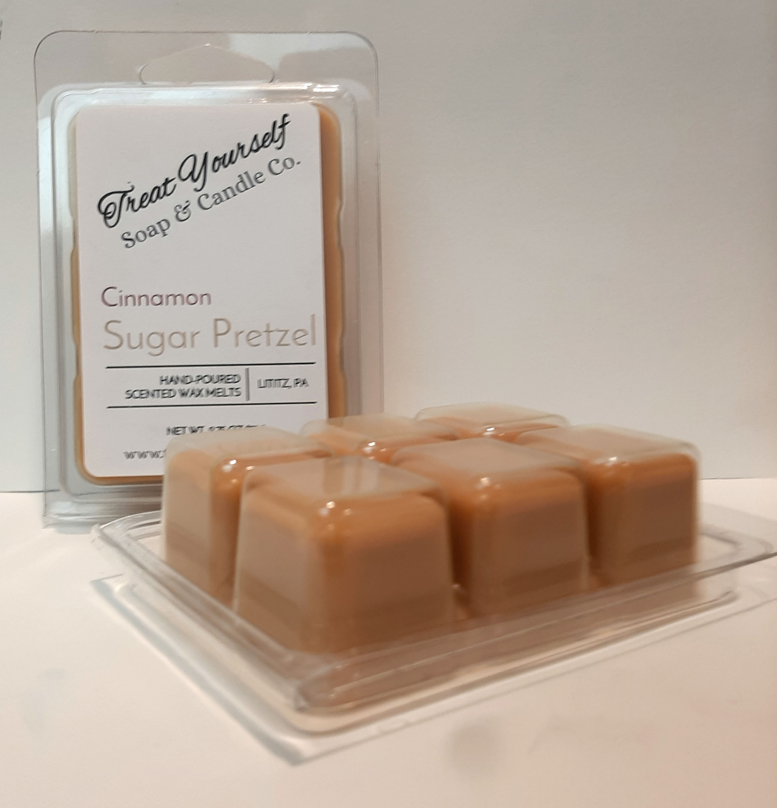 Cinnamon Sugar Pretzel Wax Melting Tart