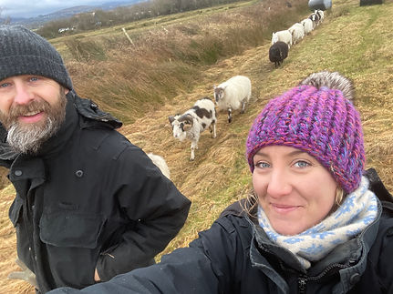 Steven & Emma Bennett, Owners Of Clean Goat Smallholding